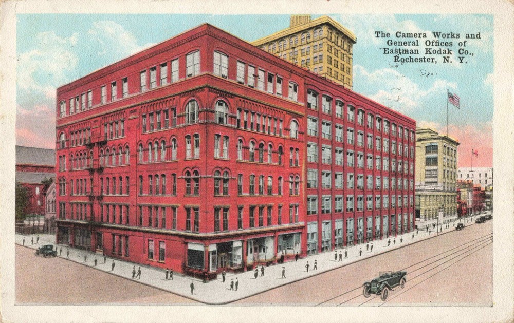 Camera Works, General Offices of Eastman Kodak Co., Rochester, NY - 1920 VTG PC