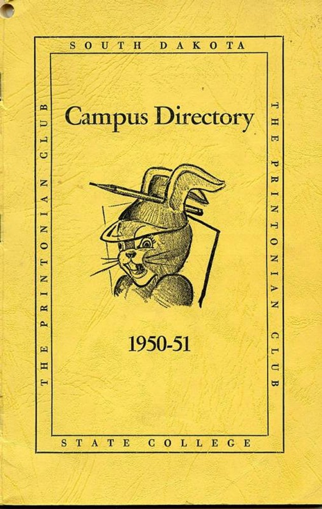 1950-51 South Dakota State College Campus Directory