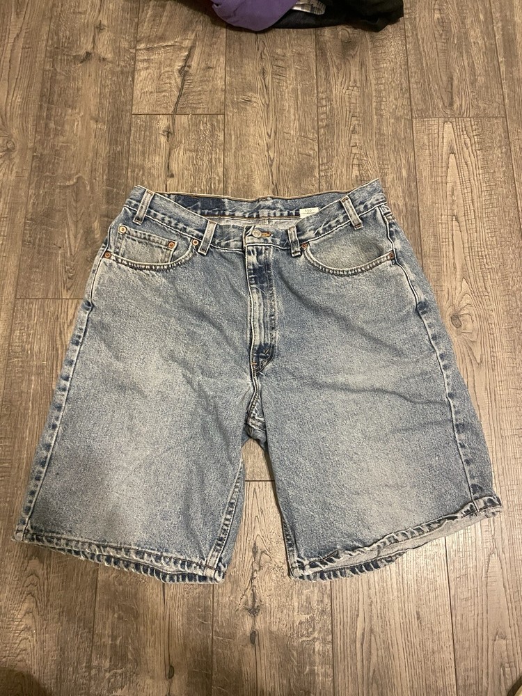 Vintage Levi's Shorts Mens Denim Regular Fit USA Made Tag 36 Jnco Y2K Levi’s 550