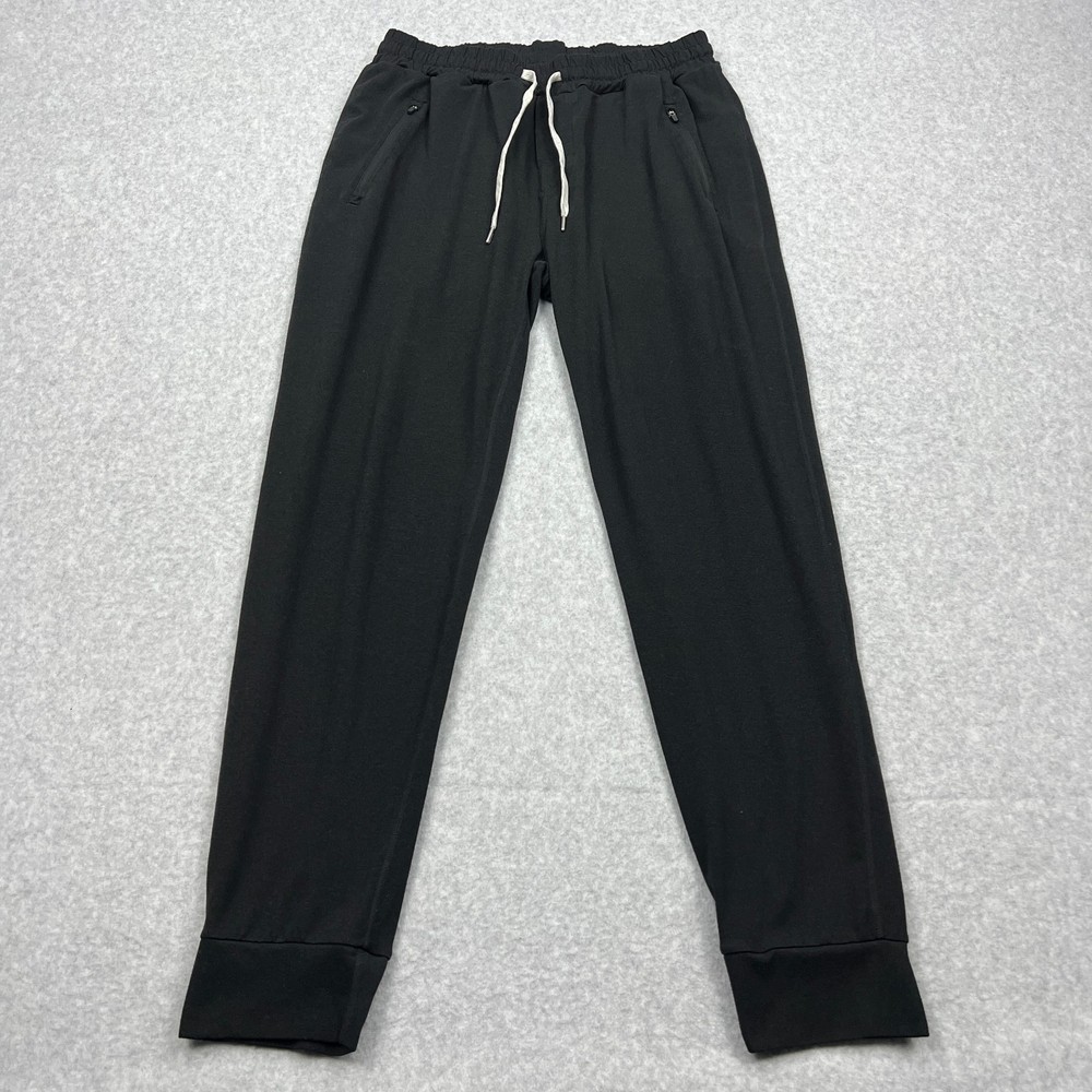 Vuori Ponto Performance Jogger Mens Large Black Dreamknit Performance Pants V438