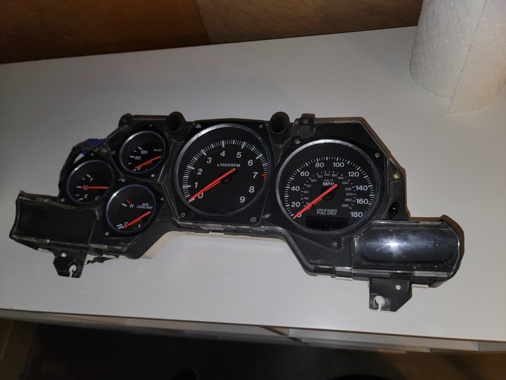 Rx-7 Rx7 Fd Fd3Sr 13B Mt5 Speedometer Tachometer Instrument Gauges  USDM