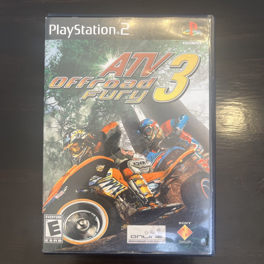 ATV Offroad Fury 3 (PlayStation 2 PS2) Black Label CIB Complete w/ Manual