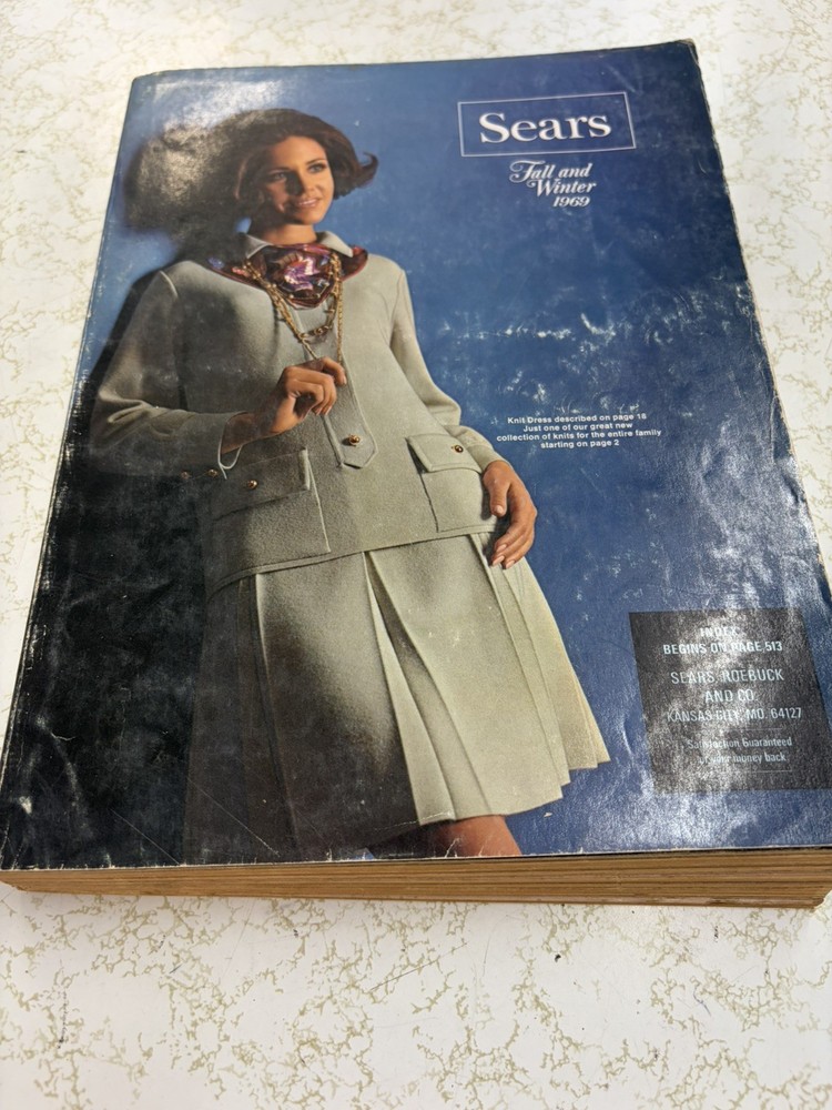 1969 SEARS FALL AND WINTER CATALOG- Good Condition- Complete