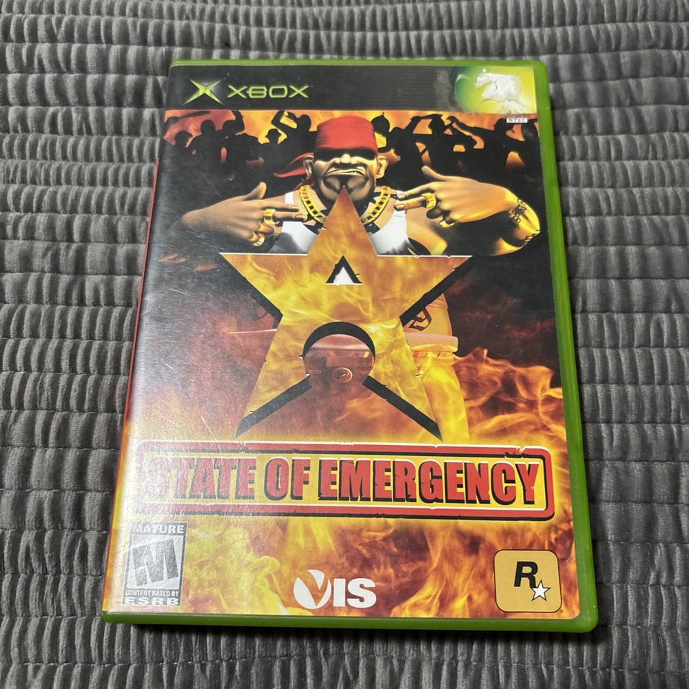 State of Emergency - Microsoft Xbox Rockstar Games - USED NON TESTED (Read)