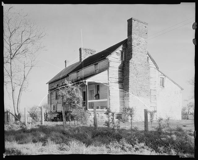 Photo:Aldie Virginia Unidentified House 1930s Loudoun County Farmhouse