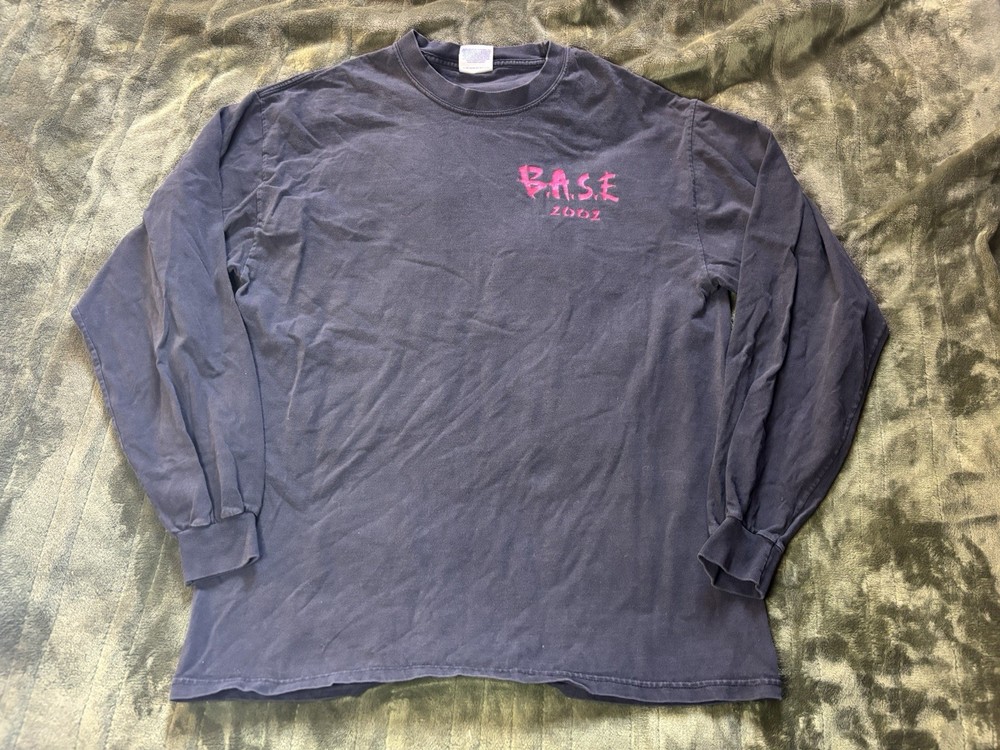 Vintage Black Awareness Society Shirt Mens Large Black Long Sleeve U Of D Jesuit