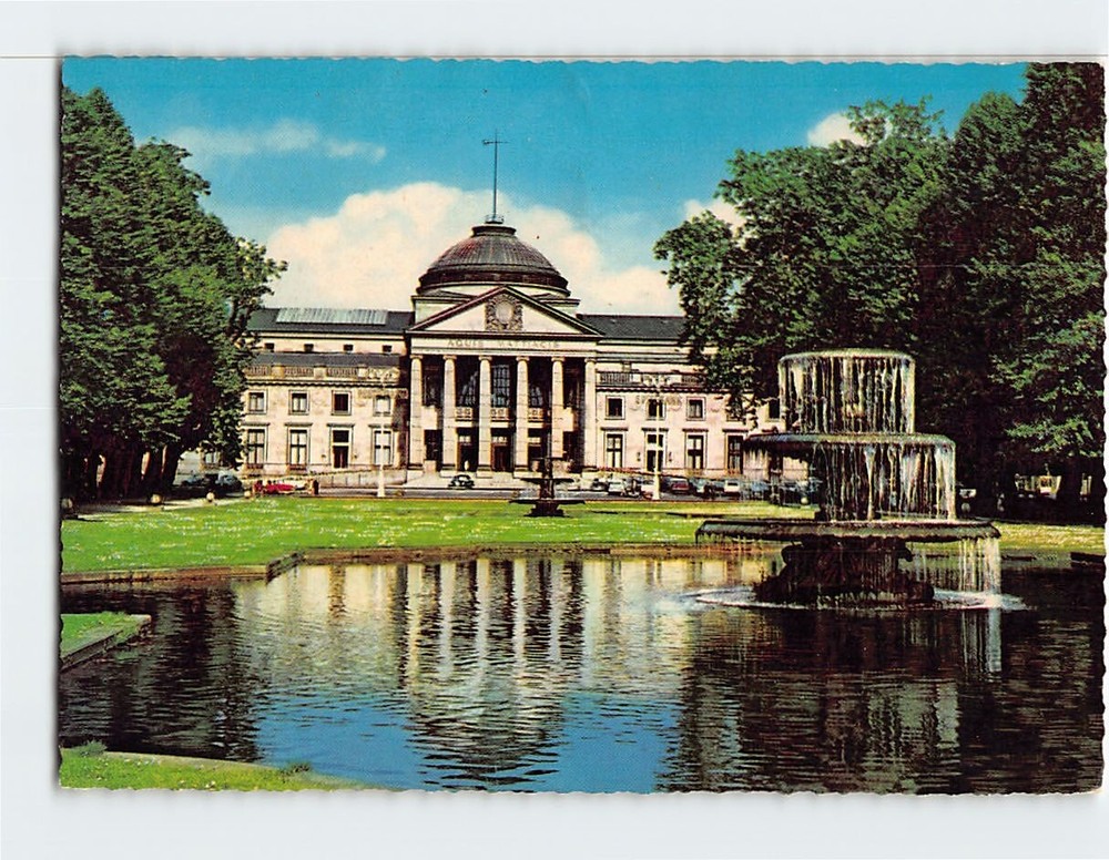 Postcard Kurhaus Wiesbaden Germany