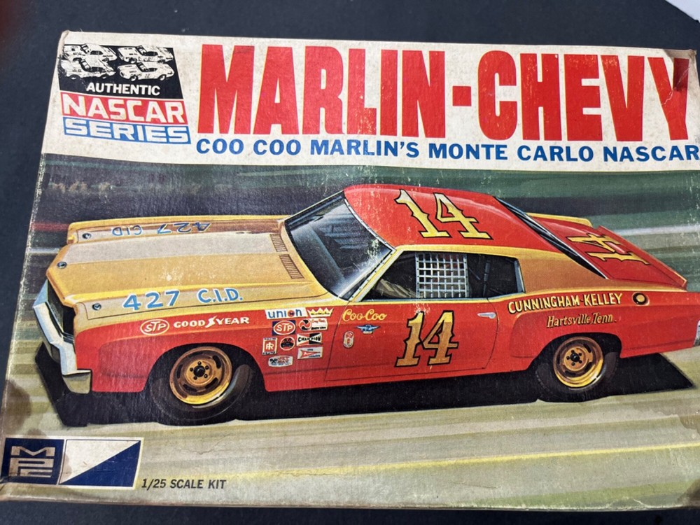 MPC 1707 Coo Coo Marlin #14 Monte Carlo NASCAR RACER 1:25 McM Vintage Model KIT