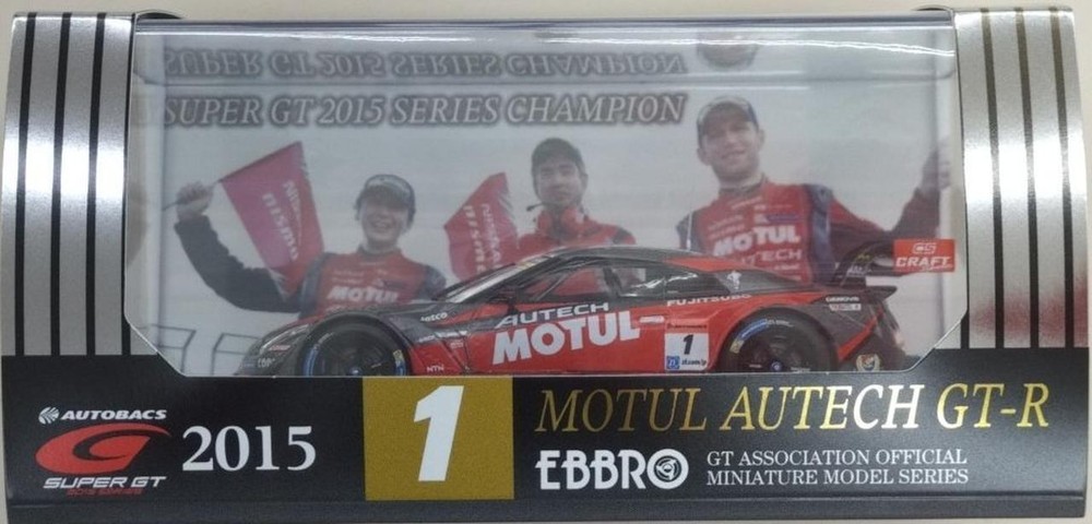 Ebro Motul Autech Gt-R Super Gt500 1/43 Mini Car FPV67