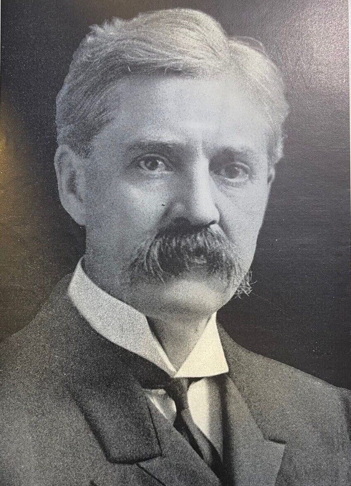 1906 Vintage Magazine Illustration Albert B Cummins Iowa Governor