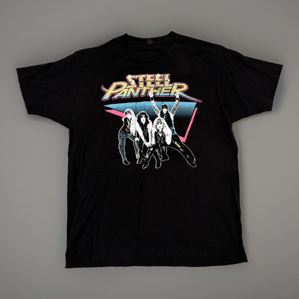 Vtg Steel Panther T Shirt XL 2015 Tour Unisex All size MA158 FREE SHIPPING
