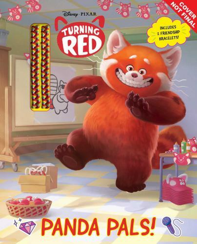 Disney Pixar: Turning Red: Panda Pals! (Book with Friendship Bracelets) by Fran