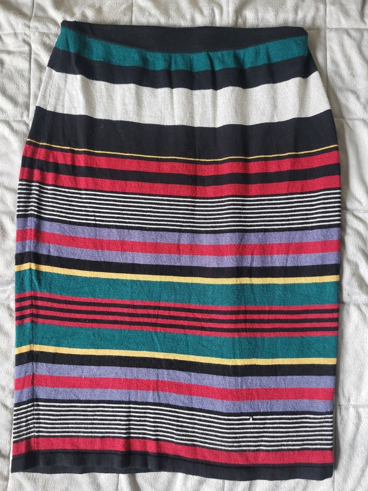 The Limited Collection Striped Lined Pencil Skirt Multicolor Women's Size S