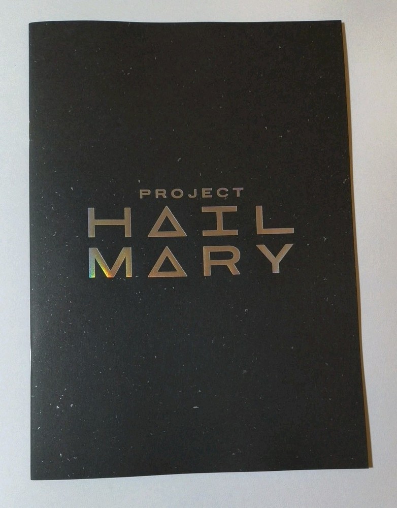 Project Hail Mary Japan original mini poster flyer Ryan Gosling Sandra Huller