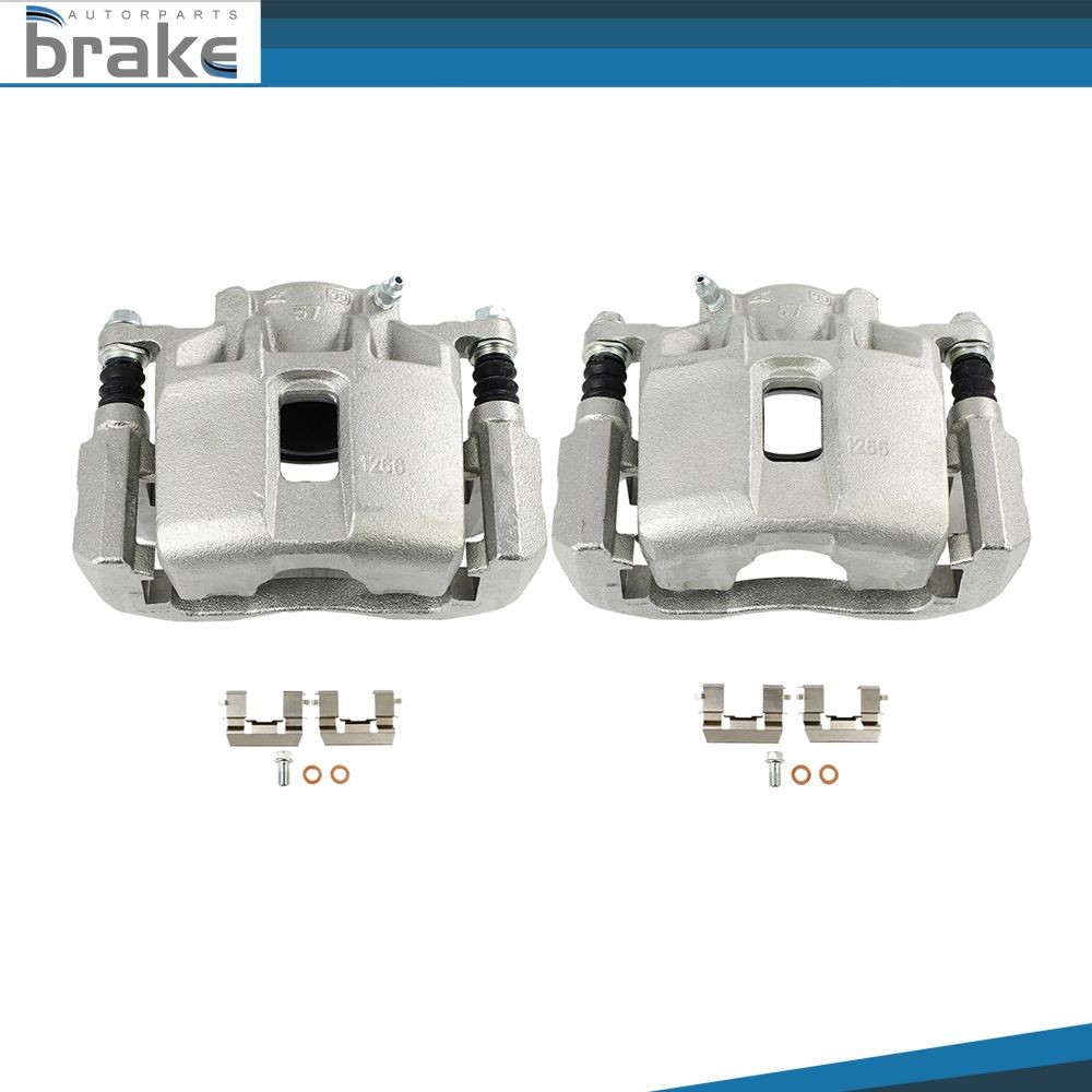 2Pcs Front Disc Brake Calipers w/Bracket For 1999-2004 Acura RL 01-03 Acura CL