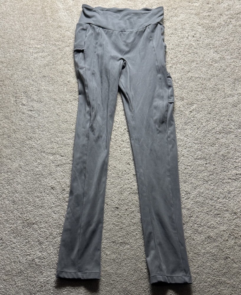 Gymshark Womens XS Gray Compression Leggings for Workouts