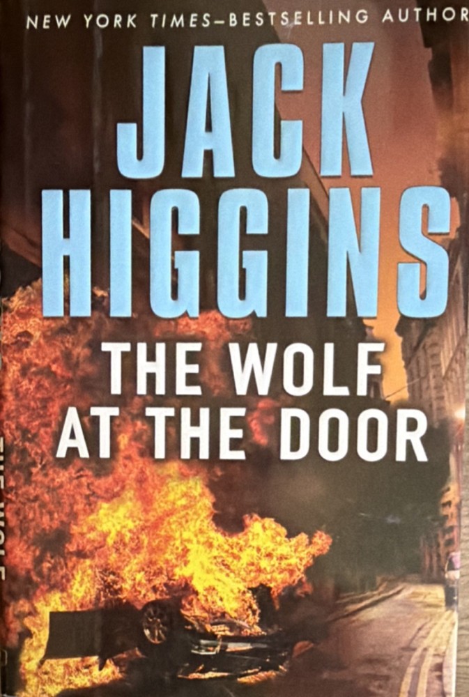 The Wolf at the Door by Jack Higgins (Hardcover, Putnam, Thriller Novel)
