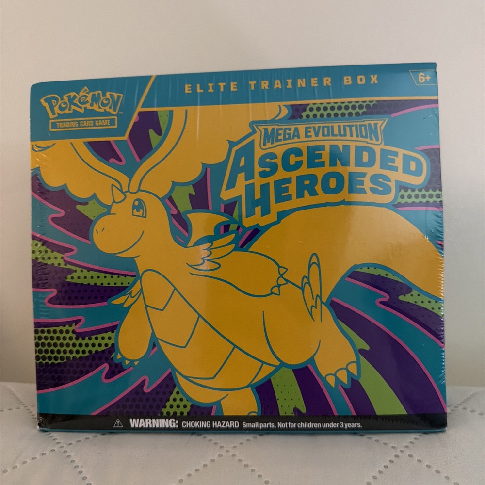 Pokémon Mega Evolution Ascended Heroes Elite Trainer Box NEW. Read Description