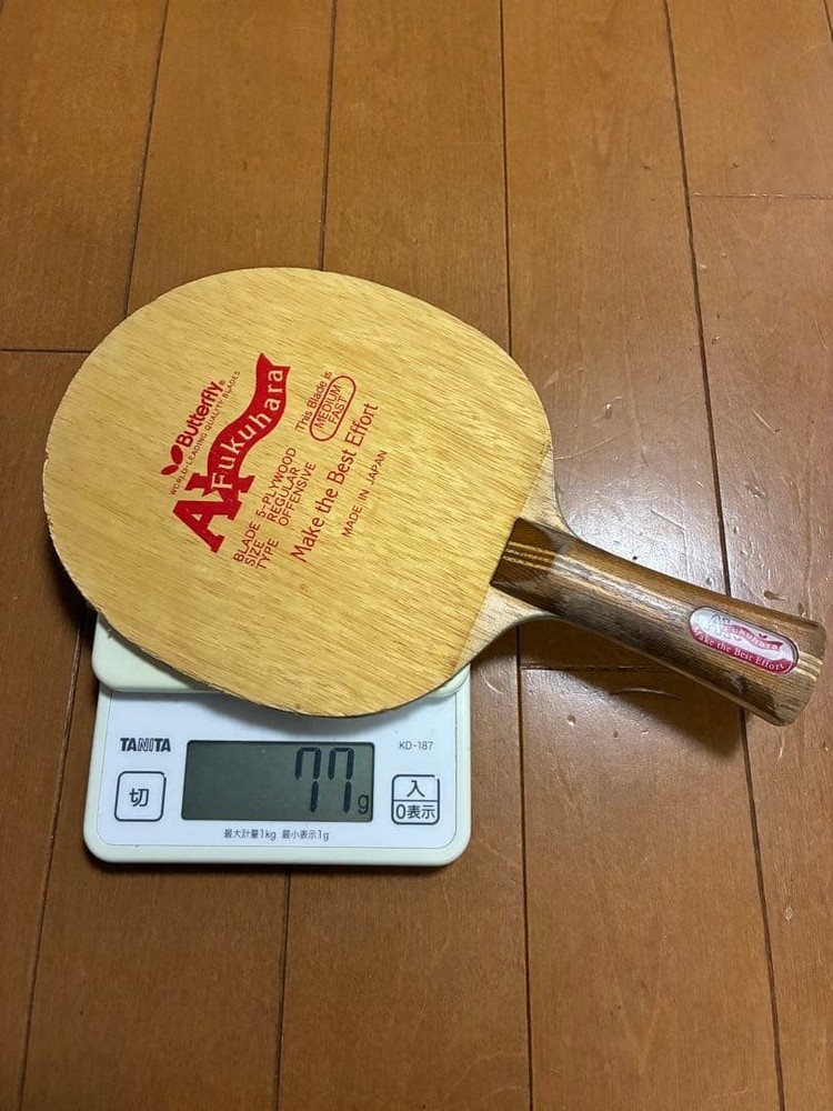 Butterfly Ai Fukuhara Table Tennis Racket Discontinued