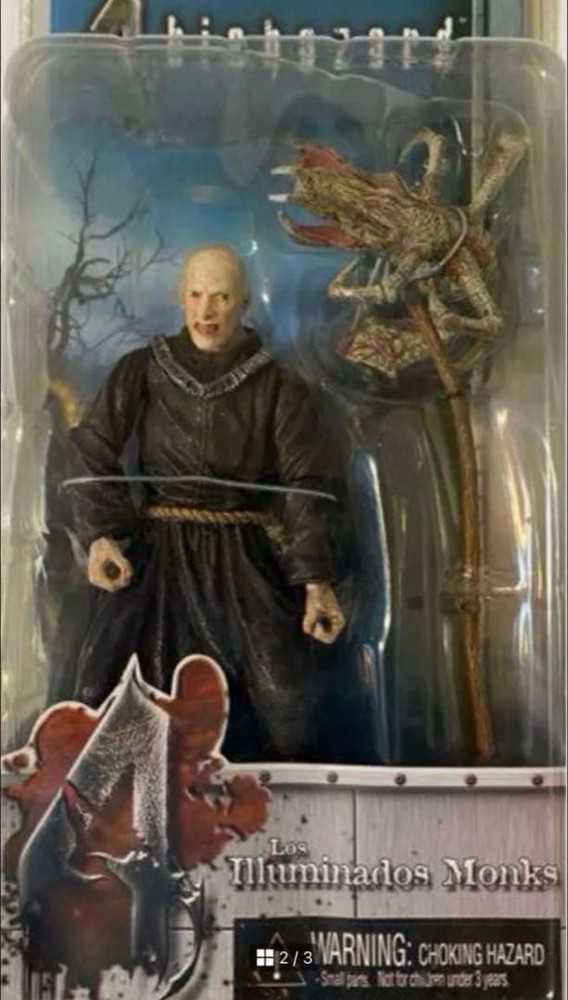 Resident Evil 4 action figure cult black #2c3eb0