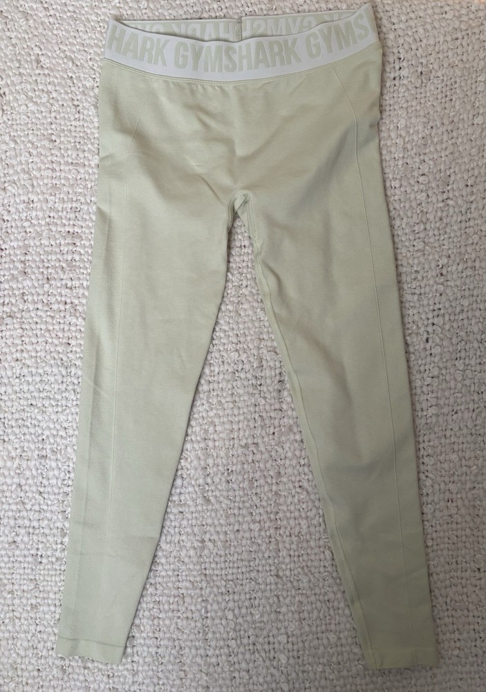 Gymshark Women's Light Green Ankle Leggings Size L 23