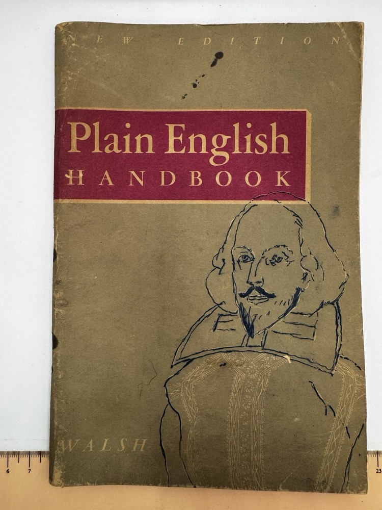 Plain English Handbook - 1946 Walsh
