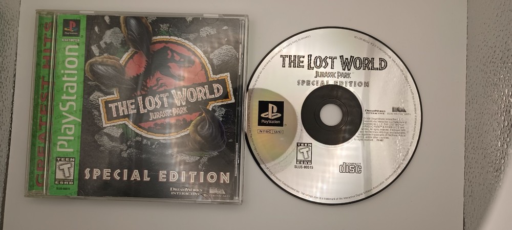 The Lost World: Jurassic Park (Sony PlayStation 1, 1997) *Tested* CIB