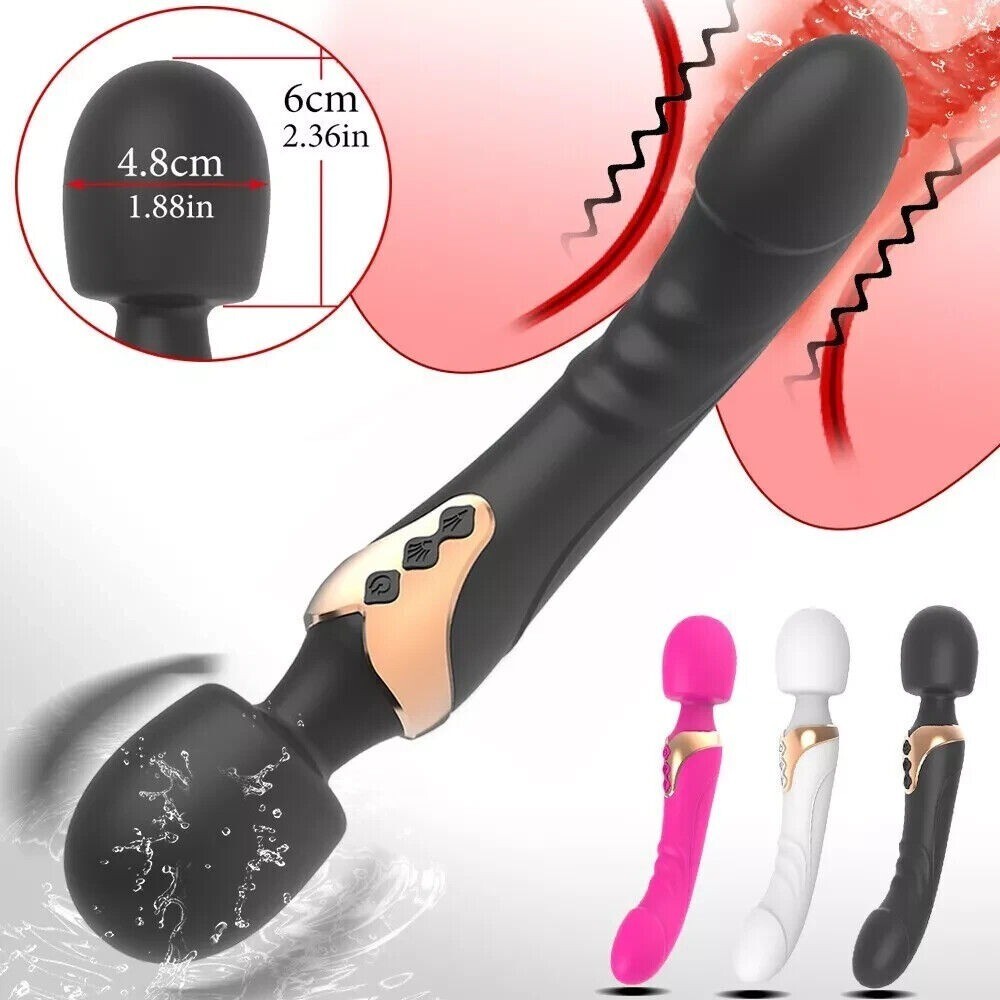 Multi-Speed Bullet Mini Vibrator Wand Neck Full Body Personal Massage For Women