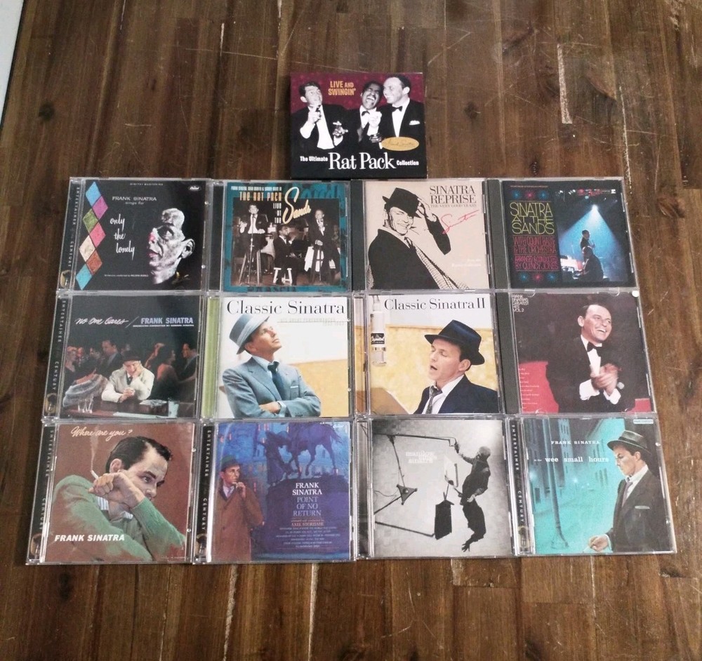 Lot of 13 Frank Sinatra Music CDs - Classic Sinatra - The Very Good Years