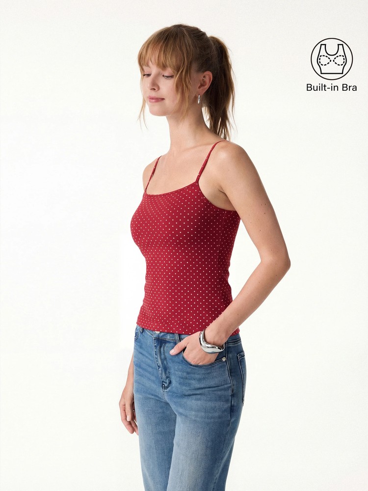 OGL Polka Dot Adjustable Strap Bra Top Limited Edition