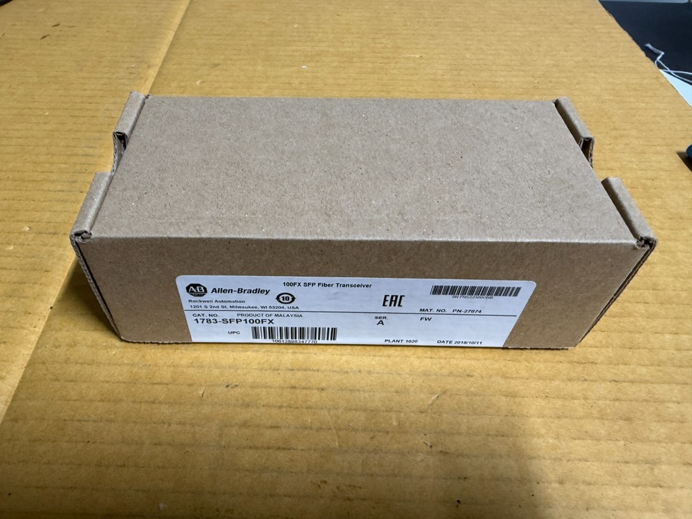 Allen Bradley 1783-SFP100FX 100FX SFP Fiber Transceiver (ITEM#320)