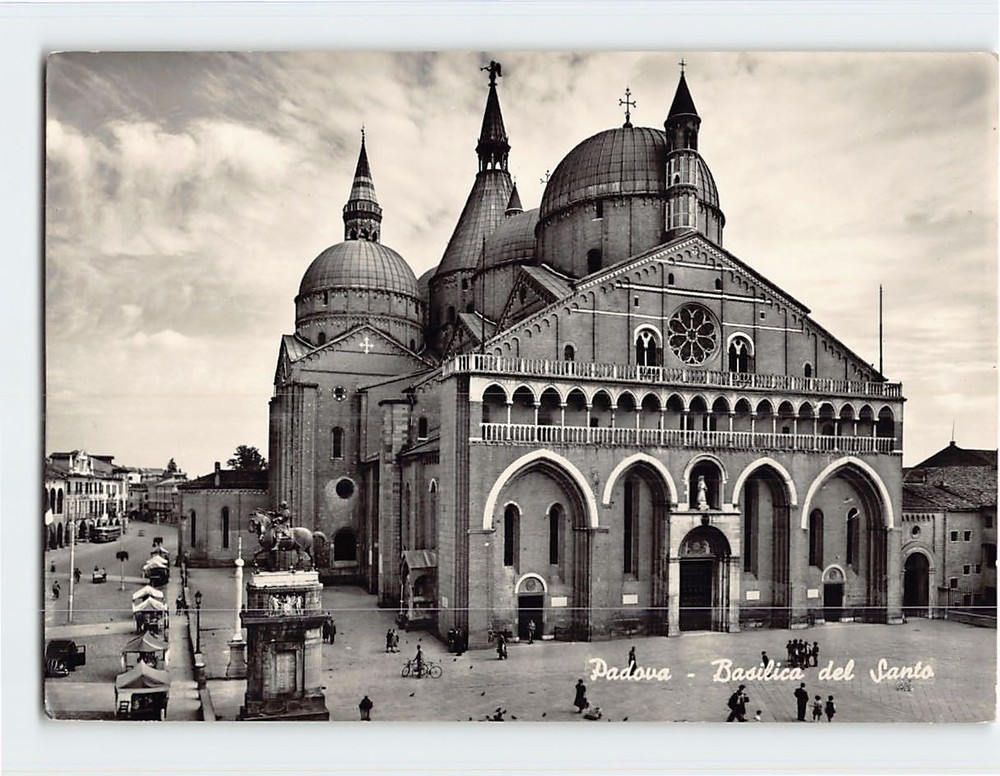 Postcard Basilica of the Saint Padua Italy