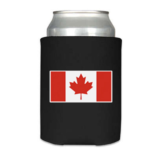 Canada Flag Neoprene Can Cooler