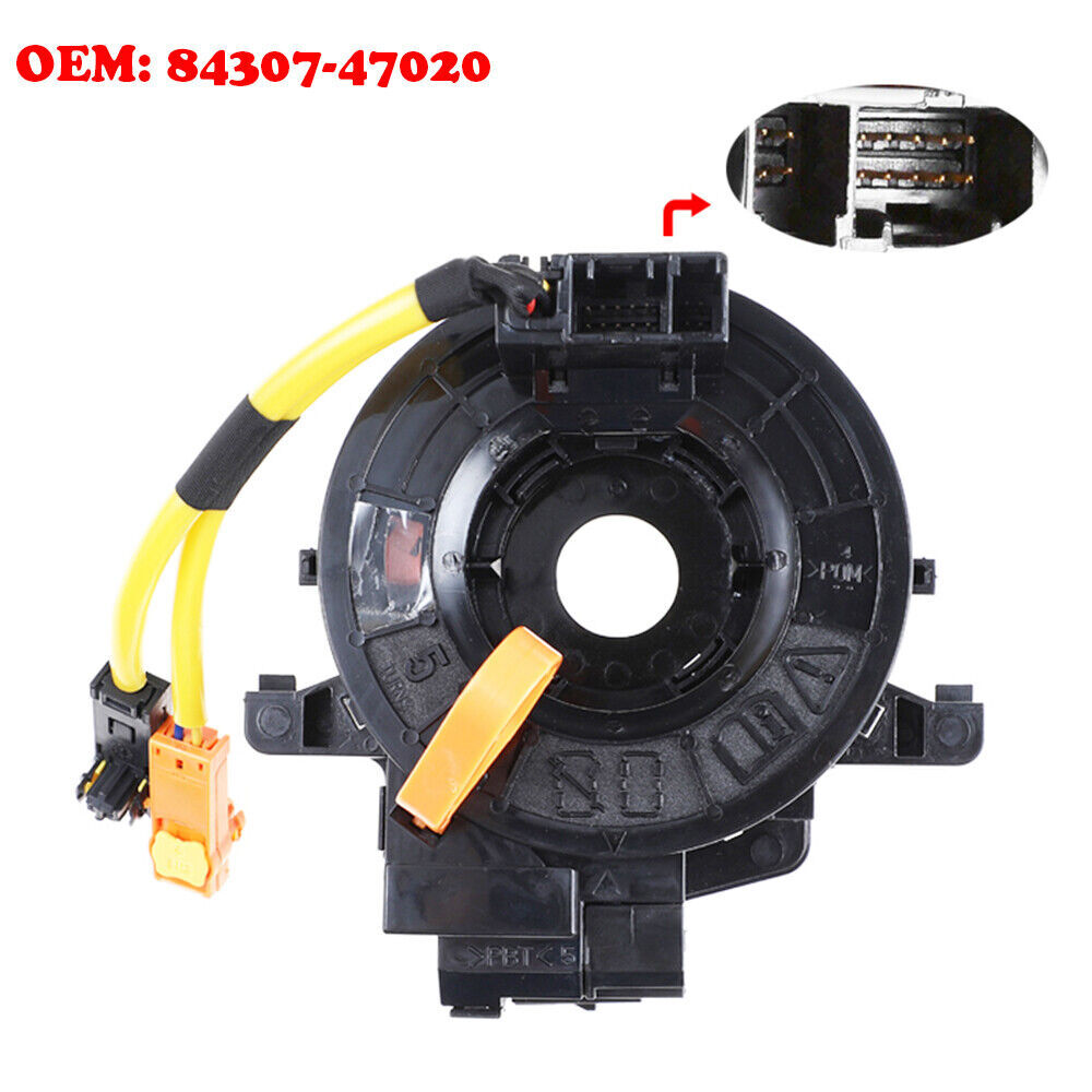 Spiral Clock Spring Cable Compatible with Yaris Prius C V 84307-47020 New OEM