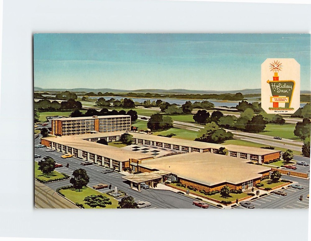 Postcard Holiday Inn East Springfield Illinois USA
