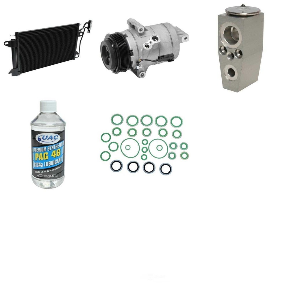 A/C Compressor Kit with Condenser UAC KT 5449A Replacement Kit