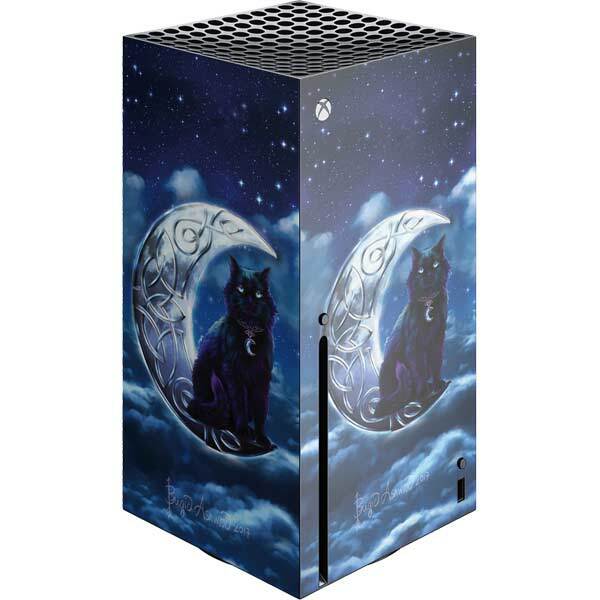 Fantasy & Dragons Xbox Series X Console Skin - Celtic Black Cat