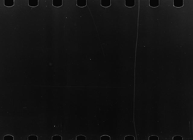 Photo:1930s 1940s Abstract Black Blank Film Negative Print