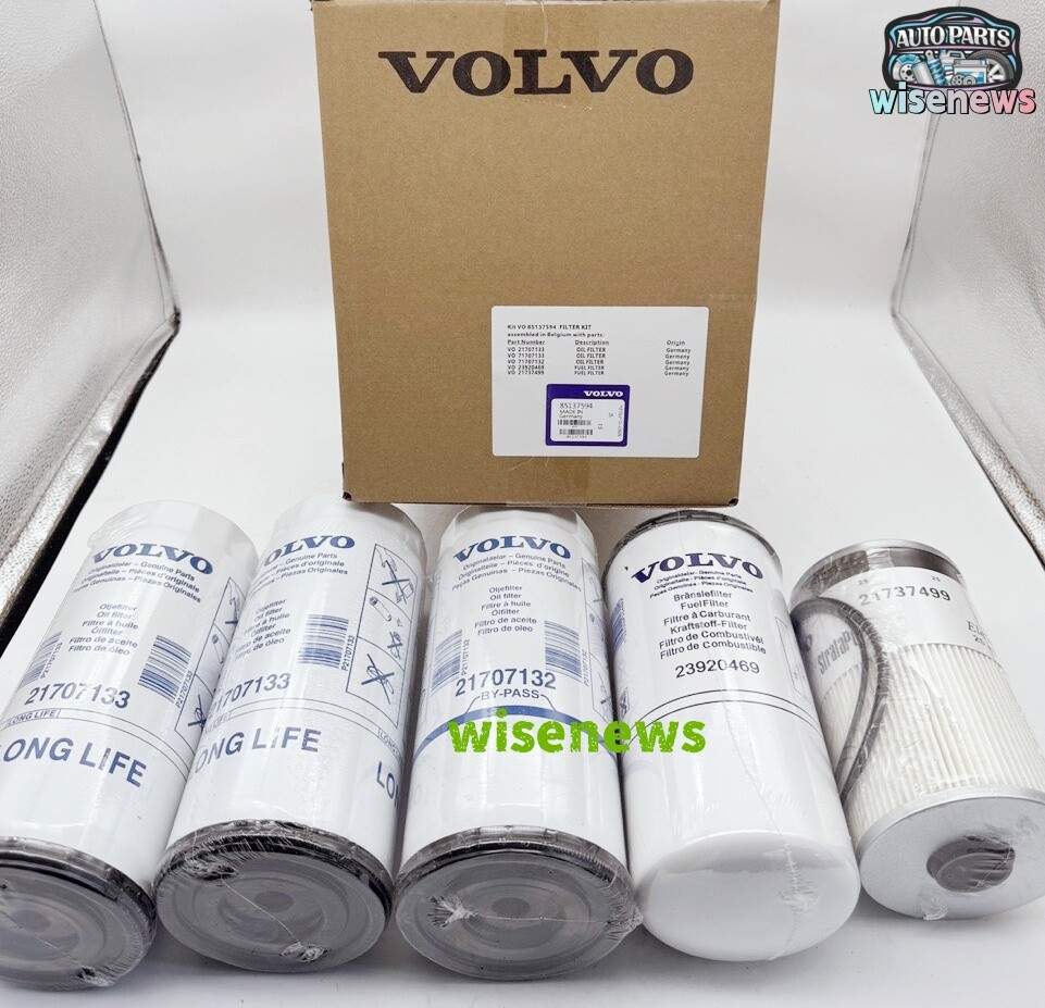 Volvo VNL Engine Filter Kit with Fleetguard FS19765 and OEM Numbers  