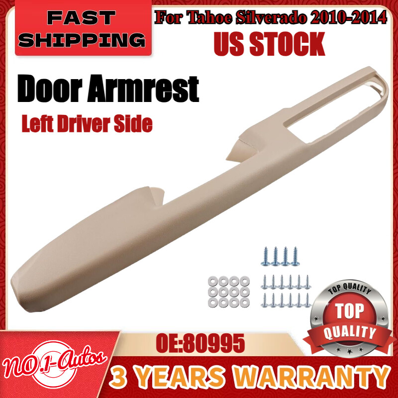 2010-2014 Chevy Tahoe Silverado Front Driver Side Door Armrest Replacement 80995
