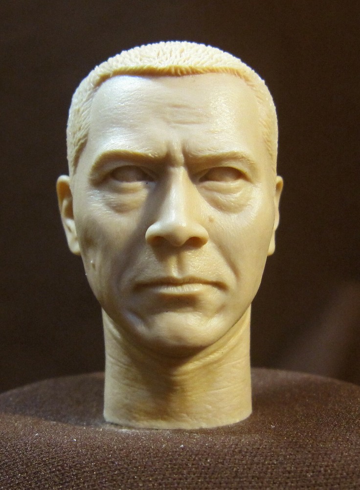 D-21 CUSTOM RESIN UNPAINTED HEAD SCULPT, Action figures 1/6 scale