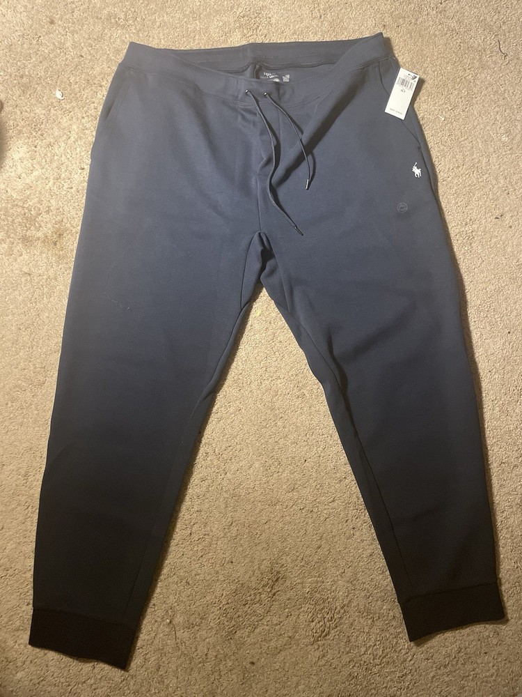 Polo Ralph Lauren Sweatpants Mens 2XLT Tall Navy Blue Performance Joggers