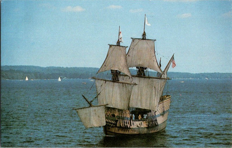 Chautauqua Lake - Jamestown New York NY : BOAT SCENE m/14 AV3302