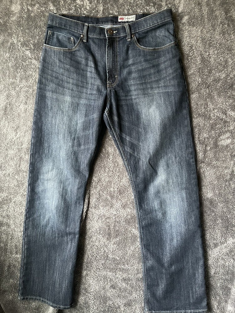 Wrangler Relaxed Boot Fit Men's Dark Wash Denim Jeans 34x32 Western Style 4889