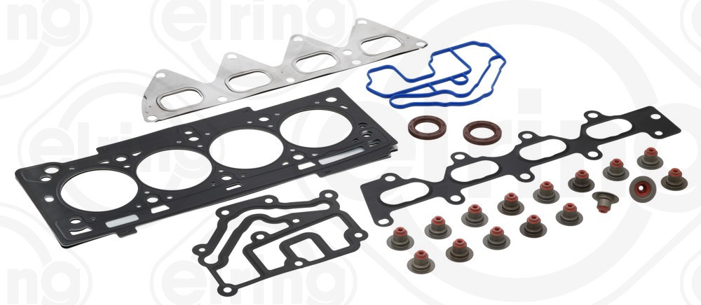 852.011 Elring gasket set, cylinder head for Khodro, Nissan, Renault