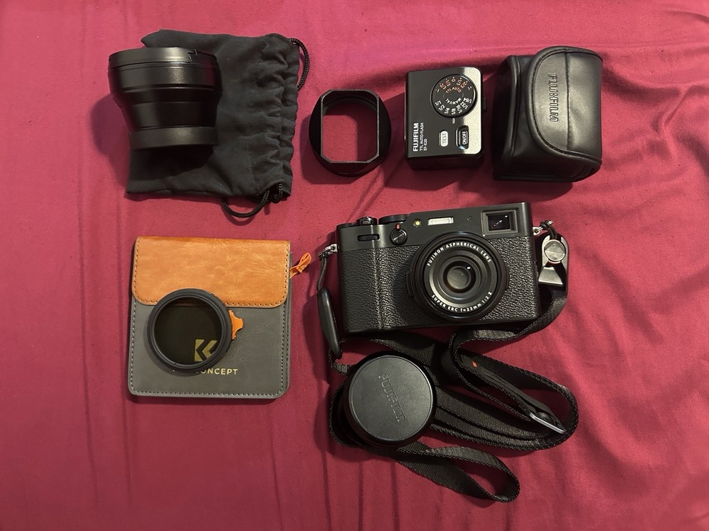 Fujifilm X100V Black & Accessories