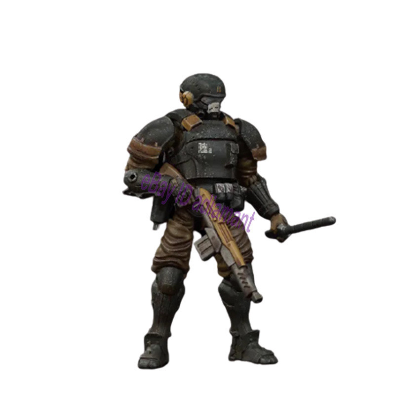 Acid Rain World Kaiho Defense Officer 1/18 Scale Action Figure Toy H3.75''-image