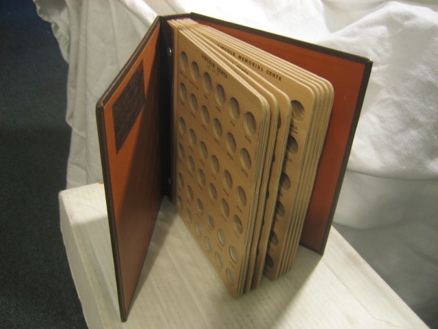 DANSCO COIN ALBUM LINCOLN CENT 1909-2009 ( 9 pages  BLANK BINDER no Denomination
