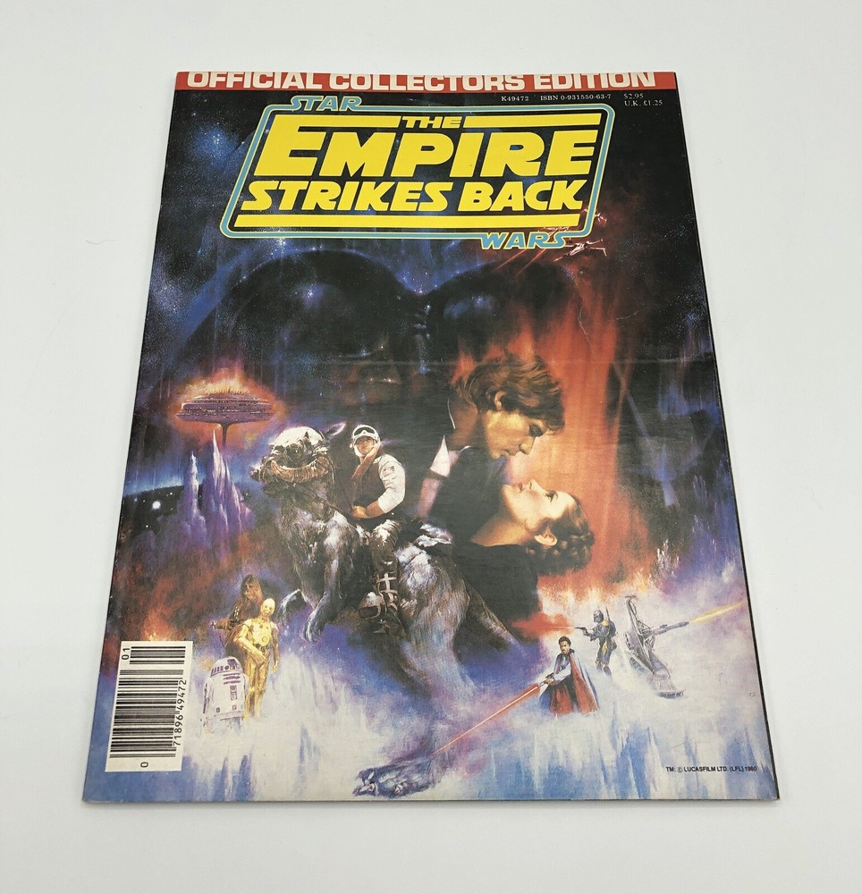 STAR WARS The Empire Strikes Back Official Collectors Edition 1980 Magazine