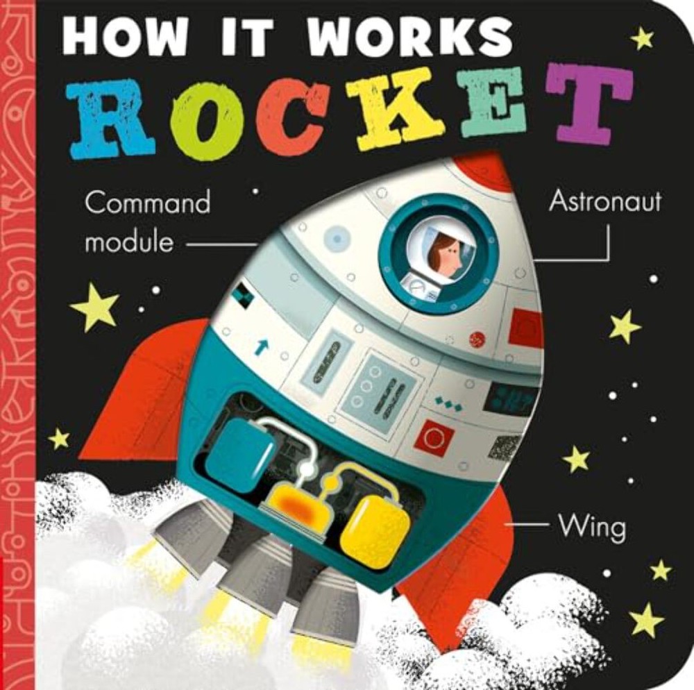 How It Works: Rocket - Board Books